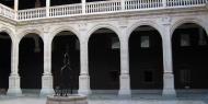 Patio del Palacio de los Condes de Miranda. Peñaranda de Duero, Burgos / ALC