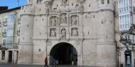 Puerta de Santa María, en Burgos / ALC.