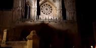 Rosetón de la fachada de Santa María de la catedral de Burgos / ALC.