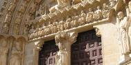 Puerta del Sarmental de la catedral de Burgos / ALC. 