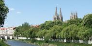 El río Arlanzón a su paso por Burgos / ALC.