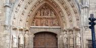 Portada de la iglesia de San Esteban, en Burgos / ALC