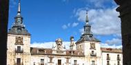 Fachada del Hospital de San Agustín. El Burgo de Osma, Soria / ALC