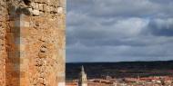 La ciudad desde el castillo de El Burgo de Osma, Soria / ALC
