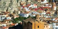 El castillo de la Peña se asienta sobre la iglesia del mismo nombre. Calatayud, Zaragoza / Santiago Cabello.