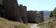 Murallas del castillo de Ayub, de origen islámico, en Calatayud (provincia de Zaragoza) / ALC.