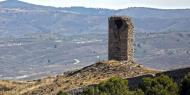 Una de las torres del complejo fortificado de Calatayud, de origen árabe, en la provincia de Zaragoza /ALC.