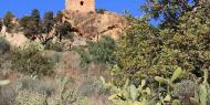 Watchtower in Almenara, province of Castellón. El Cid conquered the castle in 1098 / ALC.