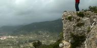 Vestigios del castillo de la Carbonera o de Peña Cadiella, en el límite entre los municipios de Otos y Beniatjar, Valencia / Gersón Beltrán. 