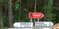 Señalización del Camino del Cid. Orihuela del Tremedal, Teruel / ALC