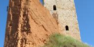 Daroca islamic walls. El Cid was there in 1090. Daroca, province of Saragossa / ALC.