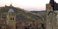 Vista de Albarracín (Teruel) desde la alcazaba de origen árabe / ALC.