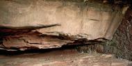 Pinturas rupestres en el abrigo de Los Toros del Prado Navazo, en Albarracín (Teruel), declaradas Patrimonio de la Humanidad UNESCO / CARP.