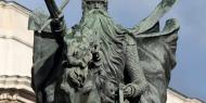 Estatua ecuestre del Cid, en Burgos / ALC.