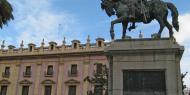 Estatua del rey jaime I en Valencia / ALC.