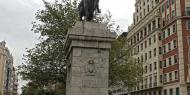 Estatua ecuestre del Cid en Valencia / ALC.