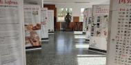 La exposición del Camino del Cid en la base "Cid Campeador" de Castrillo del Val (Burgos)