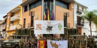 Foto de grupo antes de partir hacia el Camino del Cid en Olocau (Valencia)