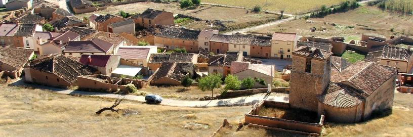 Vista de Aguilera, Soria.