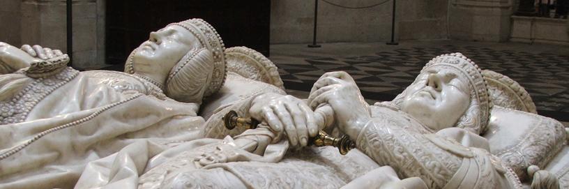 Detalle de las sepulturas de los Condestables en la catedral de Burgos.